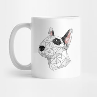 Bull Terrier Stained Glass Mug